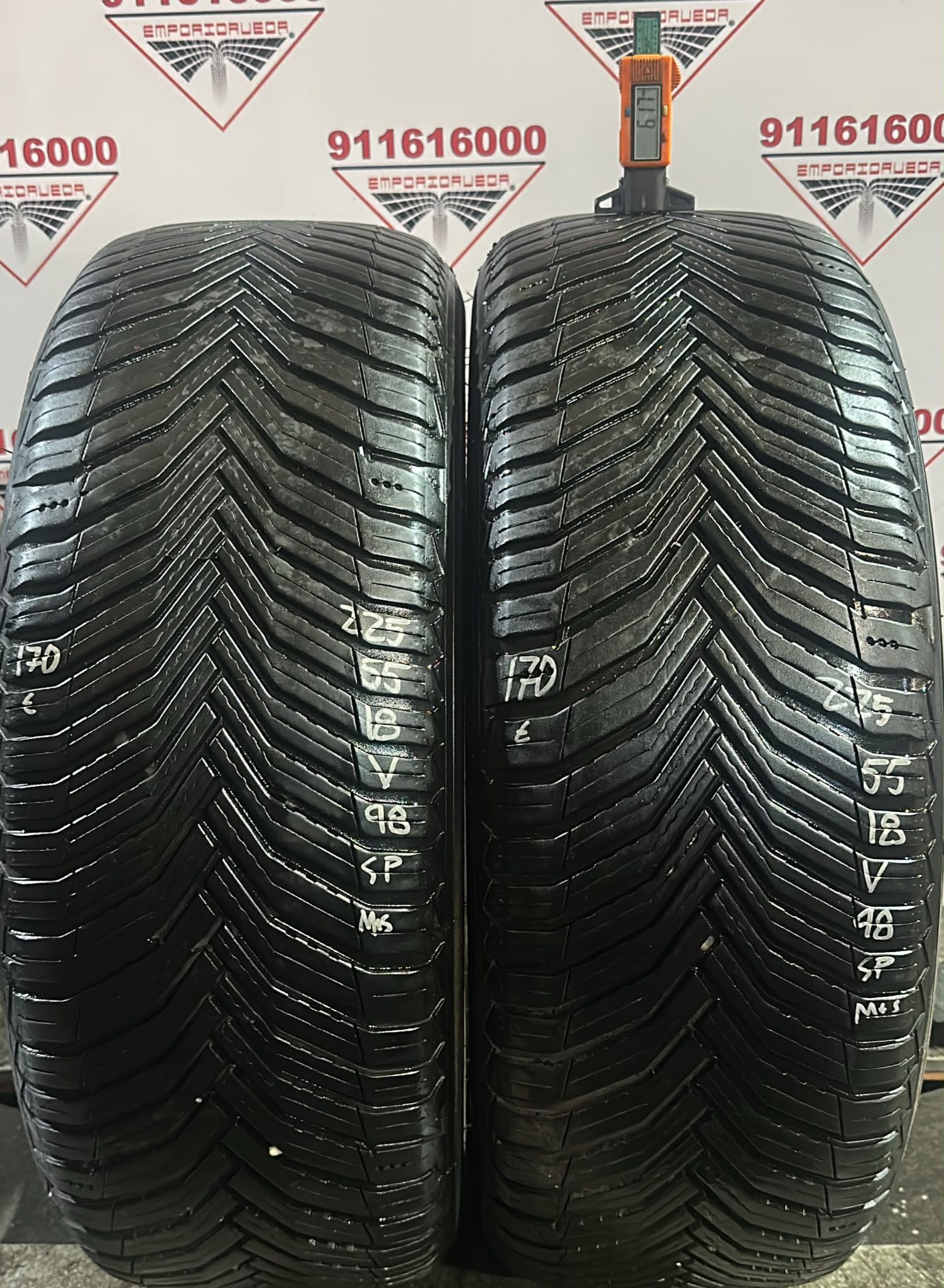 MICHELIN CROSSCLIMATE USADO M+S 225/55 R18 98 V